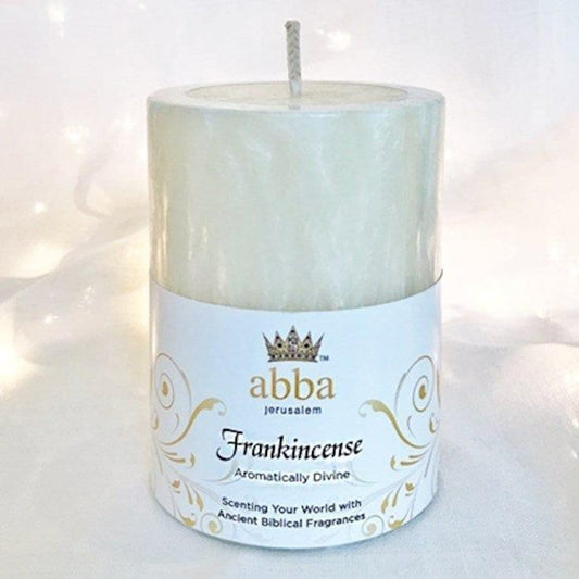 Candle-Frankincense (4") - Pura Vida Books