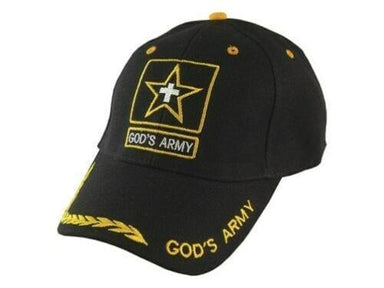 Cap-God's Army-Black/Gold - Pura Vida Books