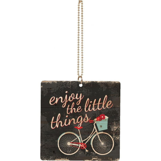 CAR CHARM Enjoy The Little Things - Pura Vida Books