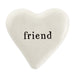 Ceramic Heart - Friend - Pura Vida Books
