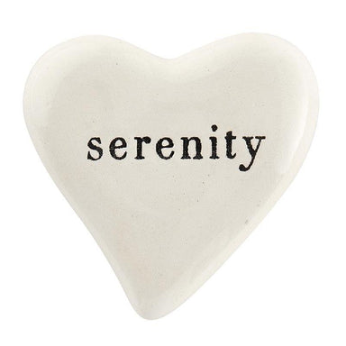 Ceramic Heart - Serenity - Pura Vida Books