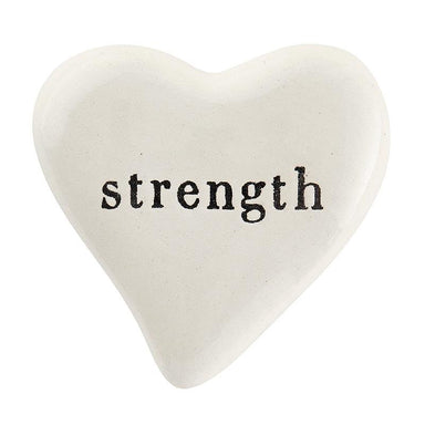 Ceramic Heart - Strength - Pura Vida Books
