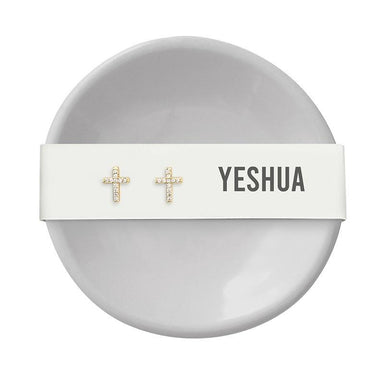 Ceramic Ring Dish & Earrings - Yeshua - Pura Vida Books