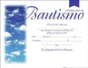 Certificado de Bautismo, Paq. de 6 - Pura Vida Books