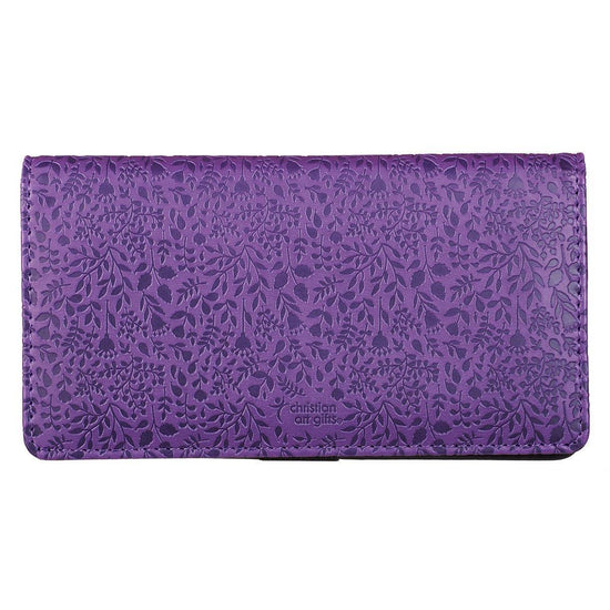 Checkbook Cover - I Can Do All This-Purple - Pura Vida Books