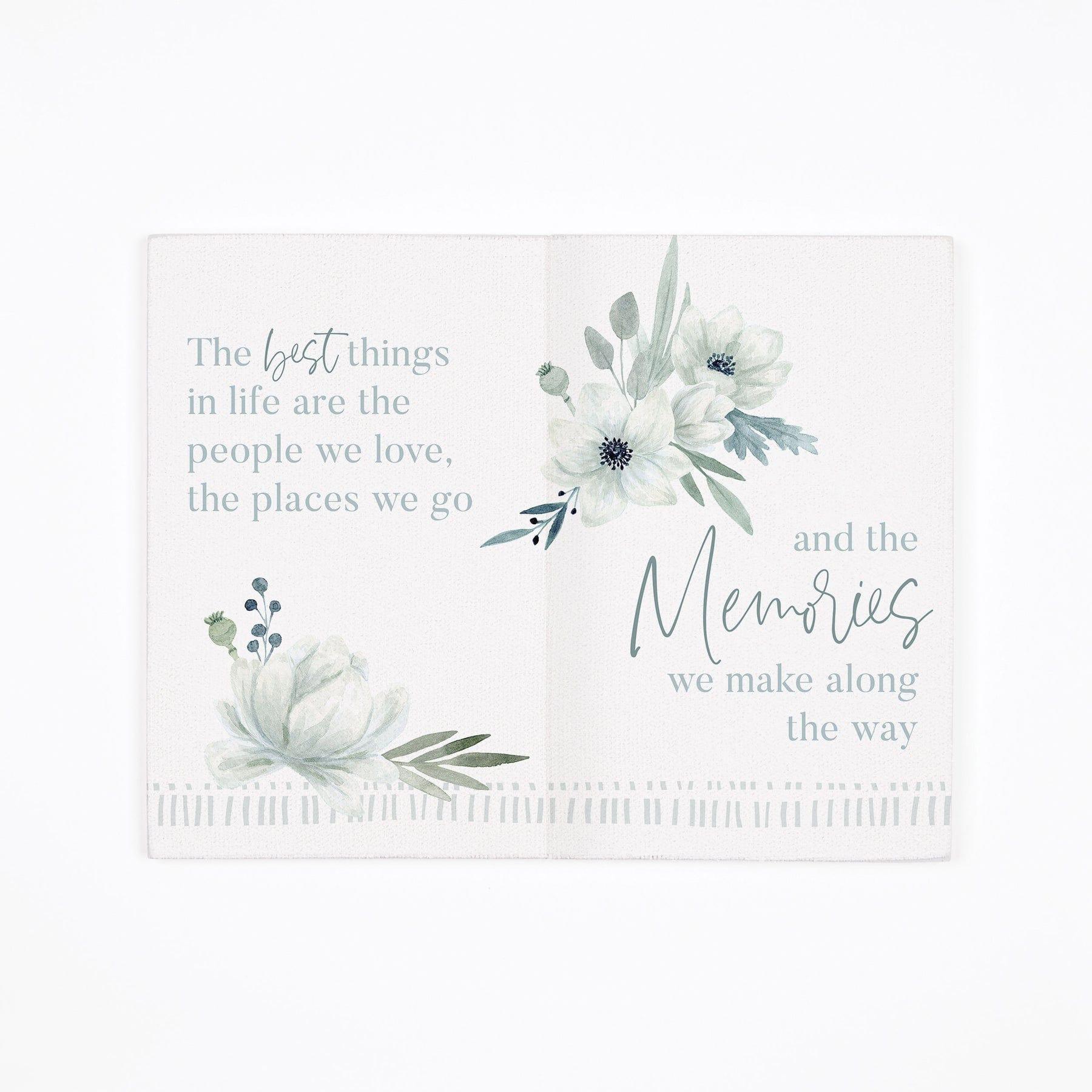 Cherish Family Wooden Keepsake Card - Pura Vida Books