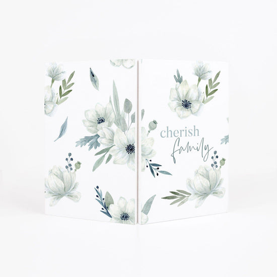 Cherish Family Wooden Keepsake Card - Pura Vida Books