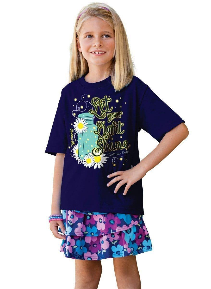 Cherished Girl Kids T-Shirt Lightning Bug - Pura Vida Books
