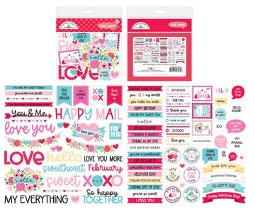 Chit Chat Die-Cuts-Lots of Love - Pura Vida Books