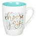 Choose Joy Ceramic Coffee Mug - Pura Vida Books