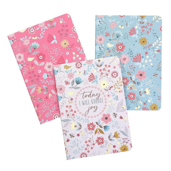 Choose Joy Medium Notebook Set - Pura Vida Books