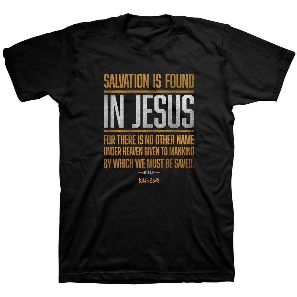 Christian T-Shirt Salvation In Jesus - Pura Vida Books