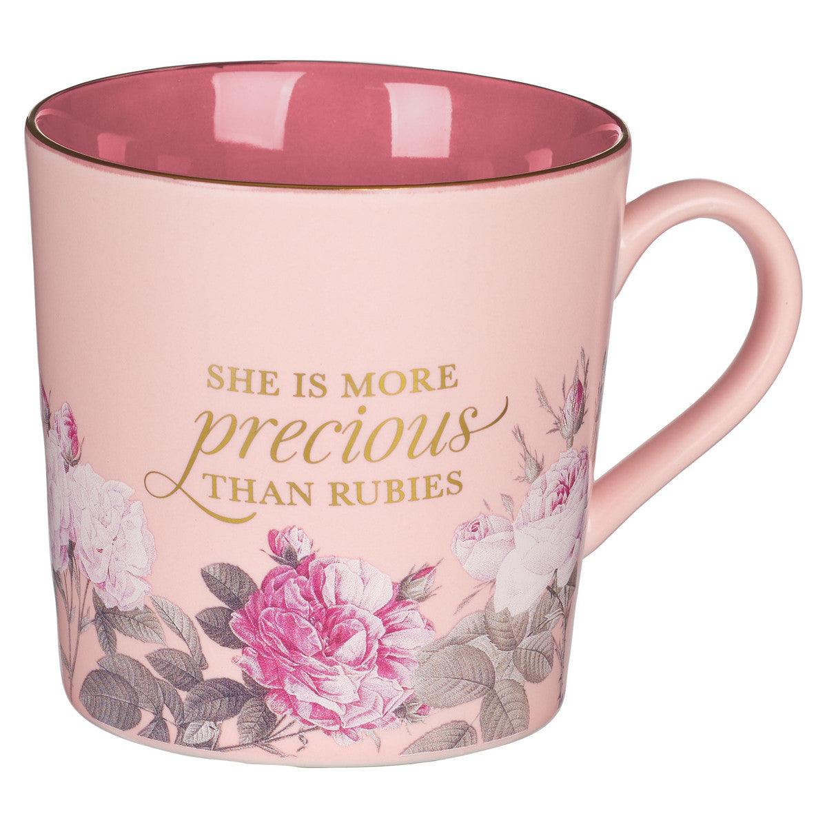 Coffee Mug More Precious than Rubies - Pura Vida Books