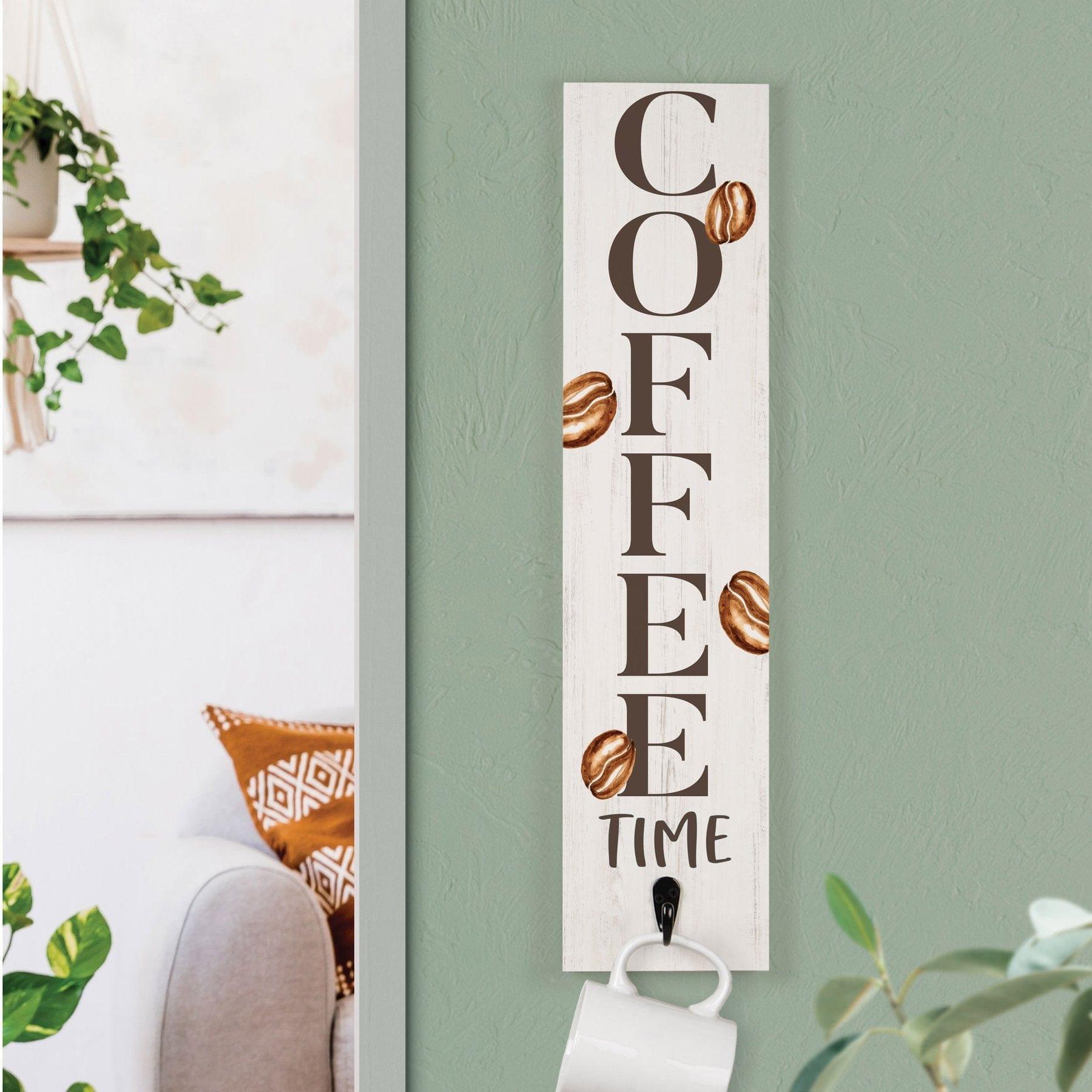 Coffee Time Cuadro (Hook Rack) - Pura Vida Books