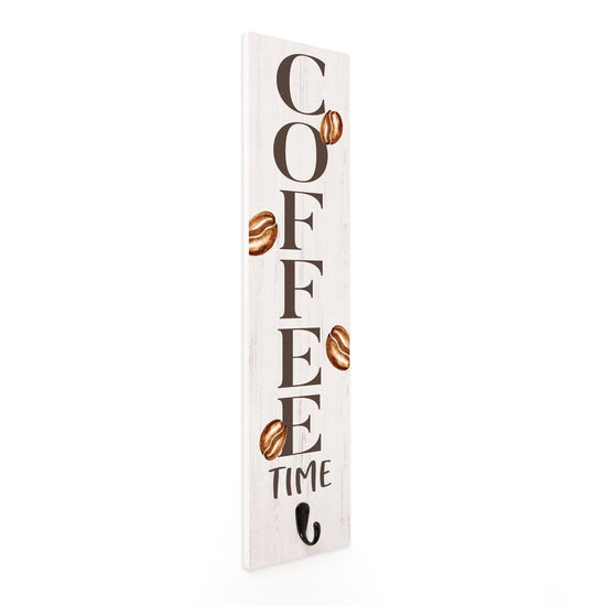 Coffee Time Cuadro (Hook Rack) - Pura Vida Books