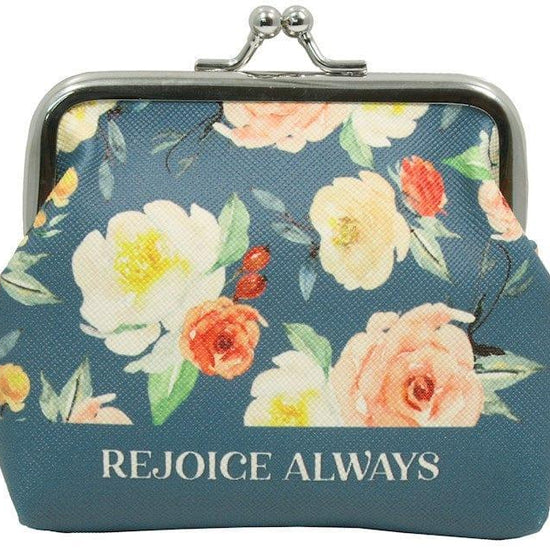 Coin Purse - Rejoice - Pura Vida Books