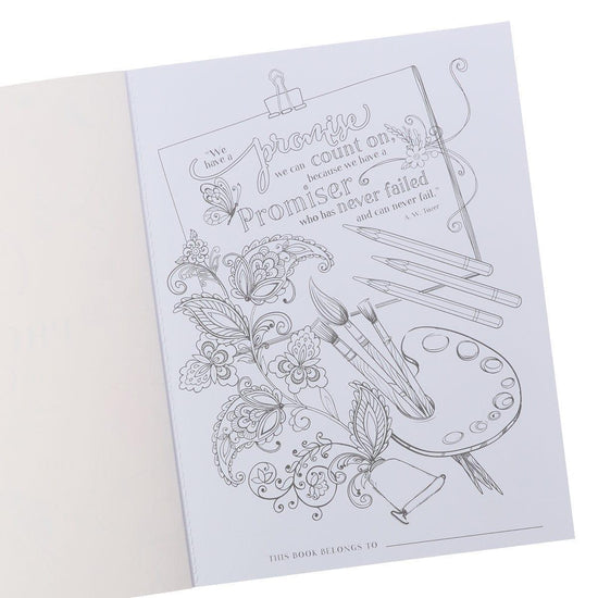 Color the Promises of God Coloring Book - Pura Vida Books