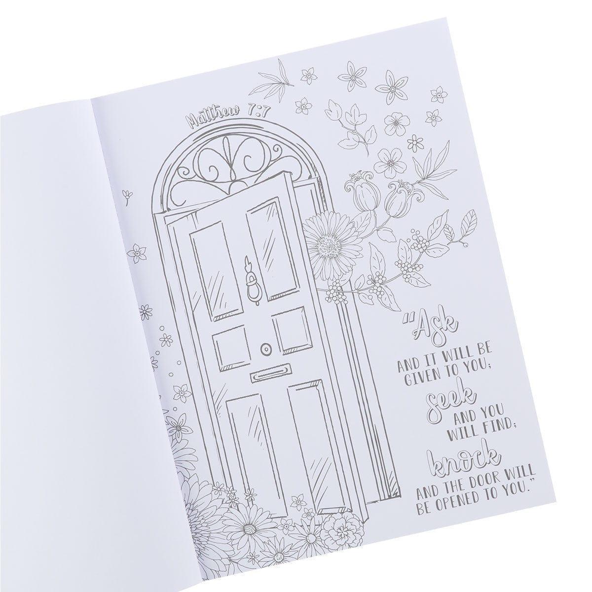Color the Words of Jesus Coloring Book - Pura Vida Books