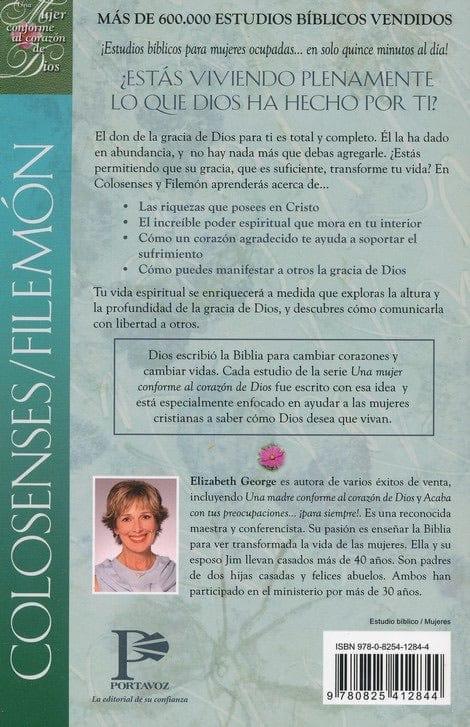 Colosenses/Filemón : Descubre la gracia de Dios - Elizabeth George - Pura Vida Books