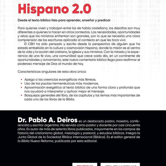 Comentario Bíblico Hispano 2.0: Marcos - Pablo A. Deiros - Pura Vida Books