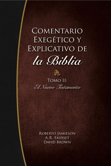 Comentario Exegético NT- Roberto Jamieson - Pura Vida Books