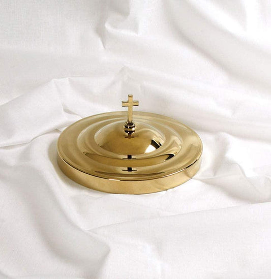 Communion Bread Plate Cover (Gold) - Pura Vida Books