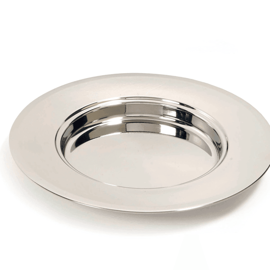 Communion Bread Plate (Silver) - Pura Vida Books