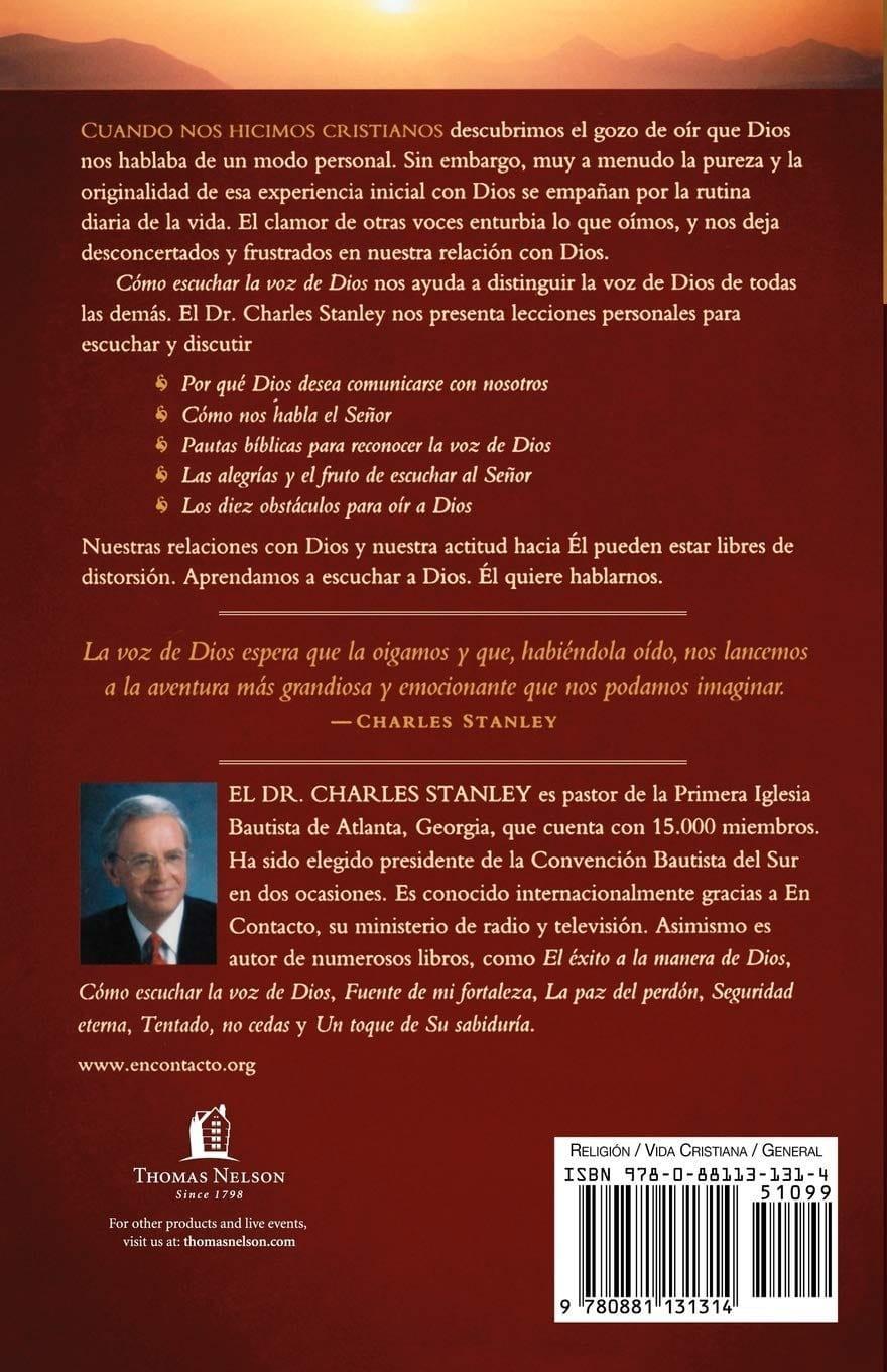 Cómo escuchar la voz de Dios - Charles F. Stanley - Pura Vida Books