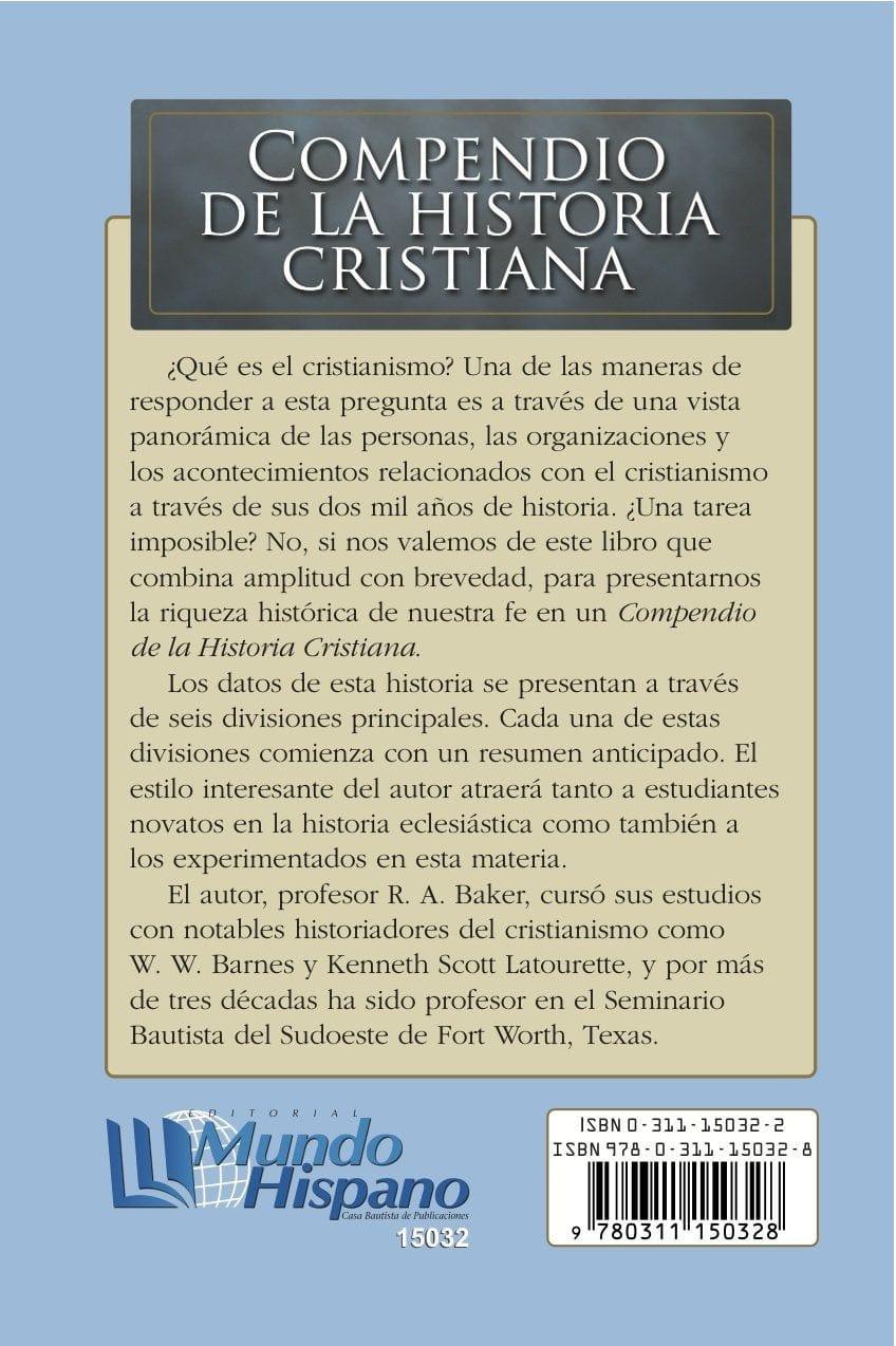 Compendio de la Historia Cristiana - Robert Andrew Baker - Pura Vida Books