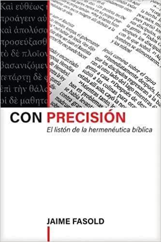 Con precisión - Jaime Fasold - Pura Vida Books