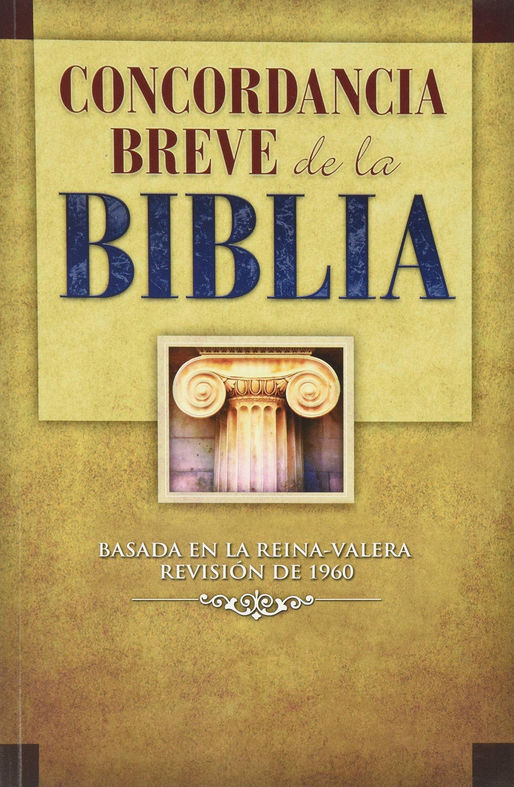 Concordancia Breve de la Biblia - Pura Vida Books