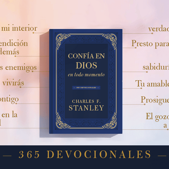 Confía en Dios en todo momento - Charles F. Stanley - Pura Vida Books