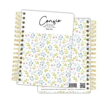 Confio - Libretas Lineas & Flores - Pura Vida Books