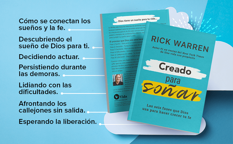 Creado para soñar - Rick Warren - Pura Vida Books