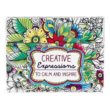 Creative Expressions Coloring Cards - Pura Vida Books