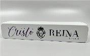 Cristo Reina - Bloque Decorativo Madera - Pura Vida Books
