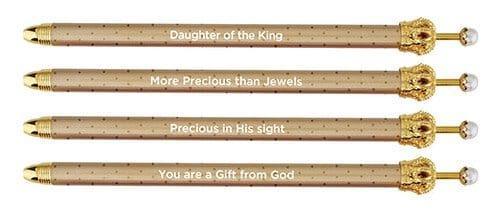 Crown Pen You are a gift from God - Pura Vida Books