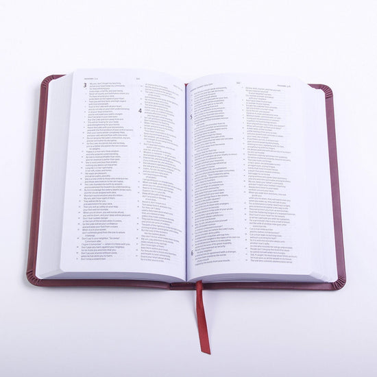 CSB Pocket Gift Bible, Burgundy LeatherTouch - Pura Vida Books