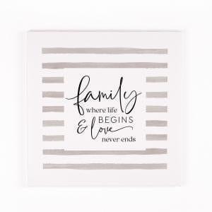 Cuadro-Canvas- Family - Pura Vida Books