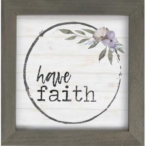 Cuadro-Framed Art-Have Faith - Pura Vida Books