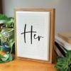 Cuadro-Framed Art - Her - Pura Vida Books