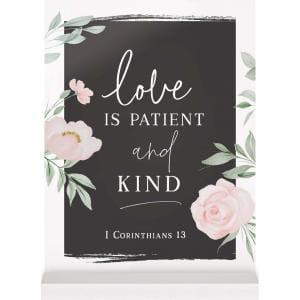 Cuadro- Glossy Sign- Love Patient - Pura Vida Books