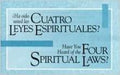 Cuatro leyes Espirituales Bilingue - Pura Vida Books