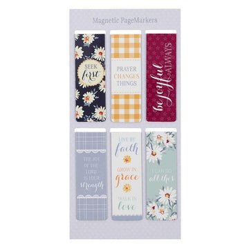 Daisy Magnetic Bookmark Set - Pura Vida Books