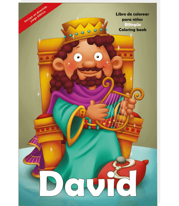 David- Libro de Colorear Gigante - Pura Vida Books