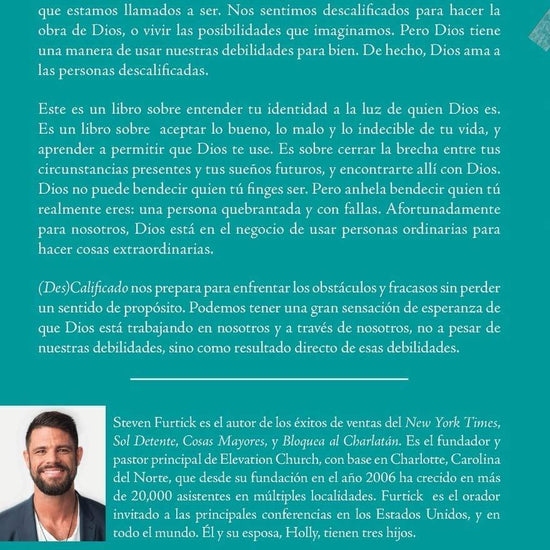 (Des)Calificado - Steven Furtick - Pura Vida Books