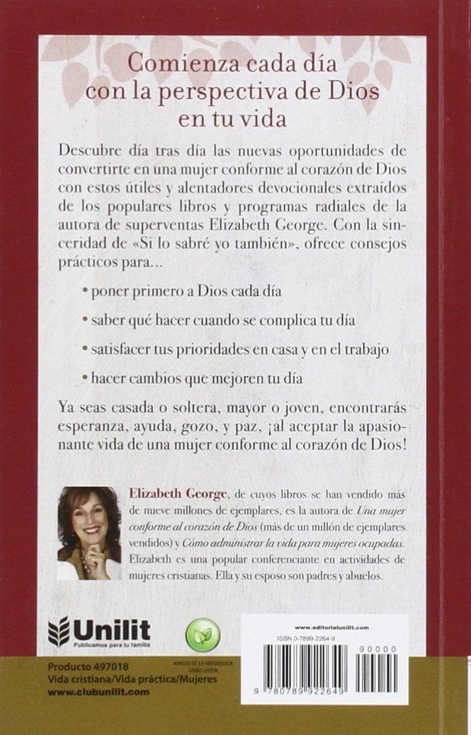 Devocionario - Una mujer conforme al corazón de Dios - Elizabeth George - Pura Vida Books