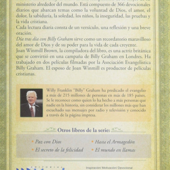 Dia tras dia - Billy Graham - Pura Vida Books