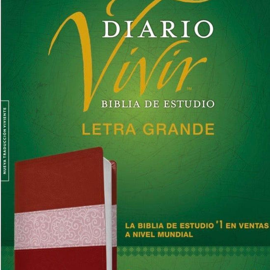 Diario Vivir (Biblia de Estudio) - Letra Grande - Pura Vida Books