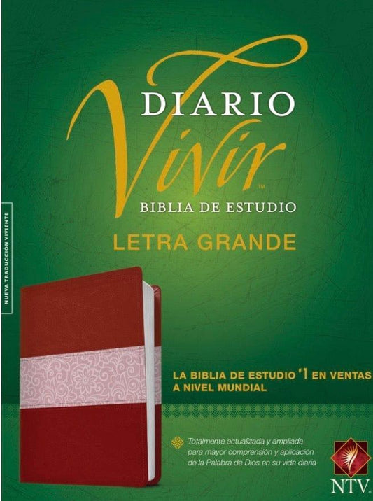 Diario Vivir (Biblia de Estudio) - Letra Grande - Pura Vida Books